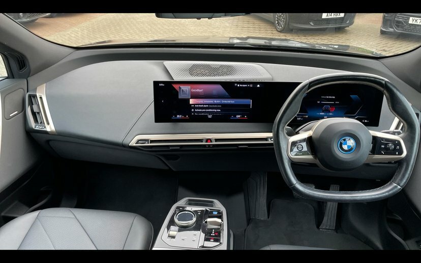 BMW iX Ix Xdrive40 M Sport Black #4
