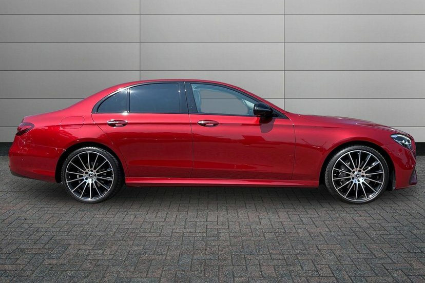 Mercedes-Benz E Class 2.0 E220dh Mhev Amg Line Night Edition Premium Pl Red #3