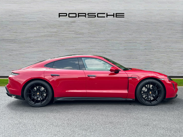 Porsche Taycan Performance Plus 93.4Kwh Gts Saloon A BU22GTS Red #3