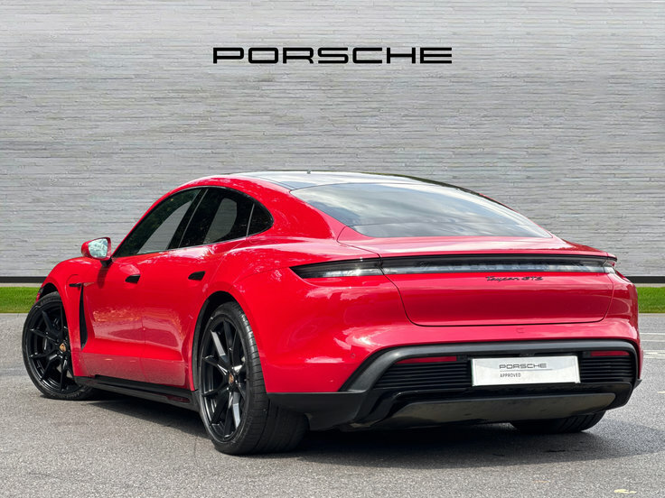 Porsche Taycan Performance Plus 93.4Kwh Gts Saloon A BU22GTS Red #2