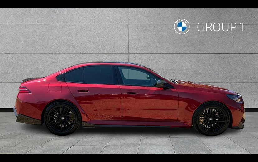 BMW M5 M5 Saloon Red #3