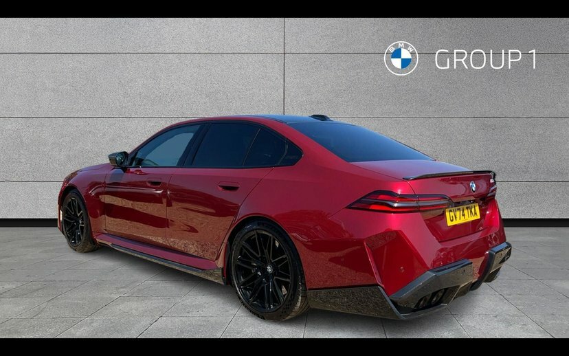 BMW M5 M5 Saloon Red #2