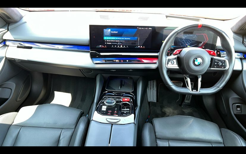 BMW M5 M5 Saloon Red #4