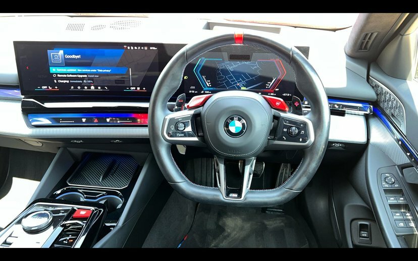 BMW M5 M5 Saloon Red #5
