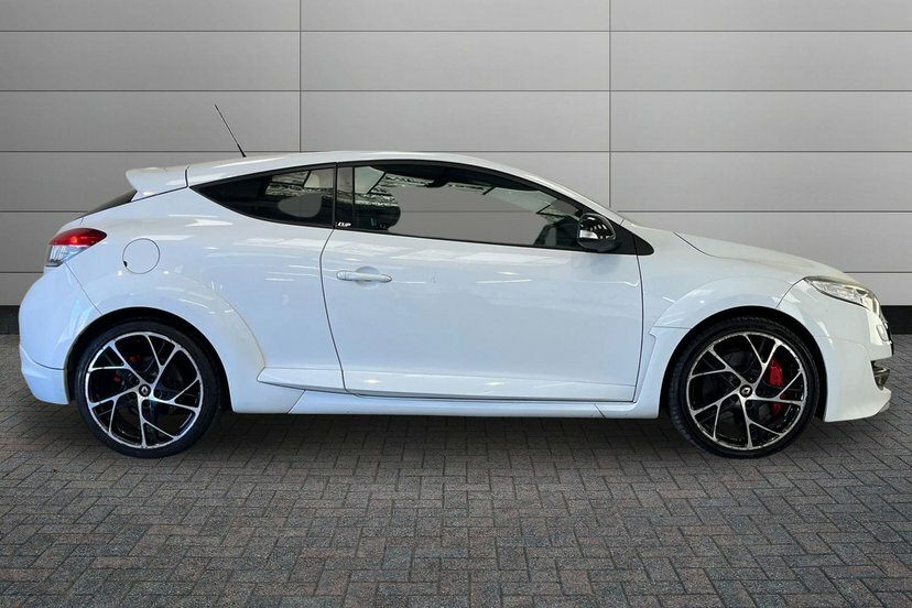 Renault Megane 2.0T 16V Renaultsport Cup Coupe White #4