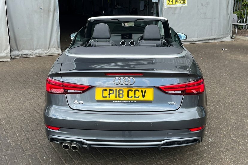 Audi A3 Cabriolet Cabriolet 1.5 Tfsi Cod Sport Convertible Petro Black #28