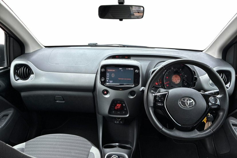 Toyota Aygo 1.0 Vvt-i X-trend Funroof X-shift 71 P Black #5