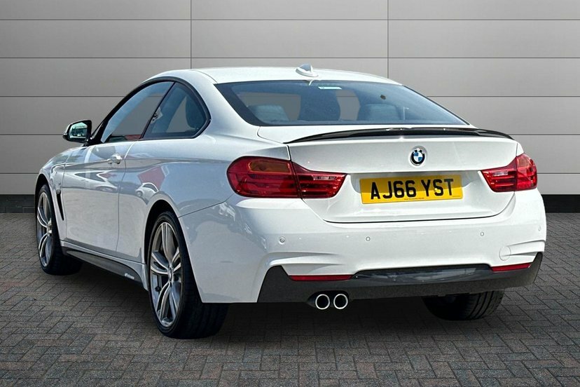 BMW 4 Series Gran Coupe 2.0 420D M Sport Coupe Xdrive 190 White #3