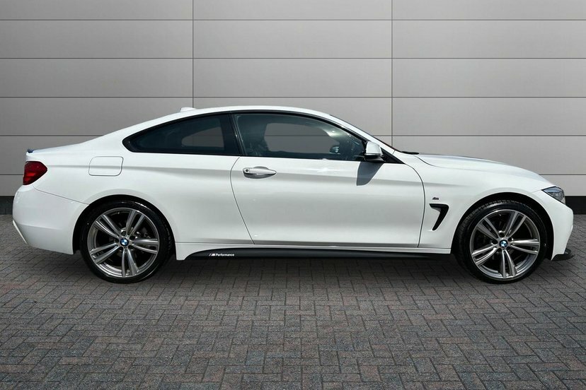 BMW 4 Series Gran Coupe 2.0 420D M Sport Coupe Xdrive 190 White #4