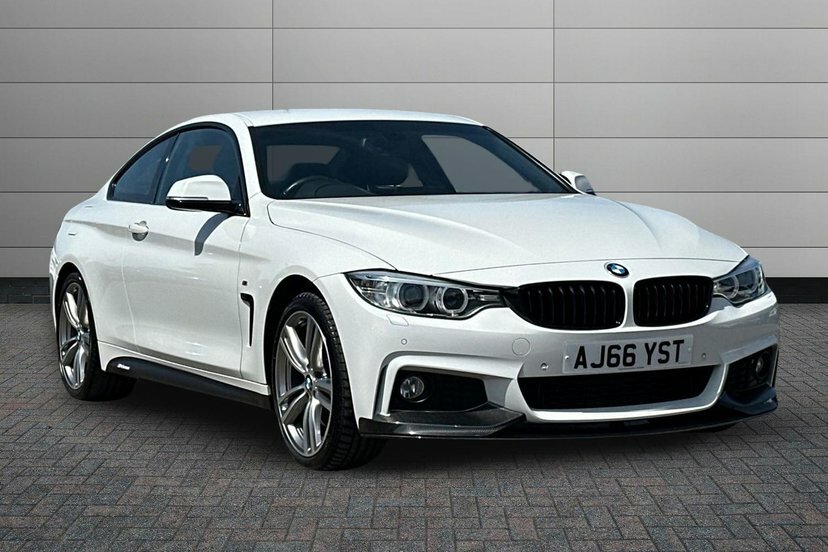 BMW 4 Series Gran Coupe 2.0 420D M Sport Coupe Xdrive 190 White