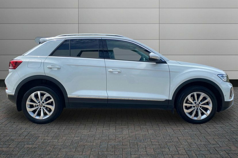 Volkswagen T-Roc 2.0 Tdi Style Suv Dsg 150 Ps White #4