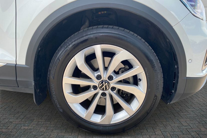 Volkswagen T-Roc 2.0 Tdi Style Suv Dsg 150 Ps White #5