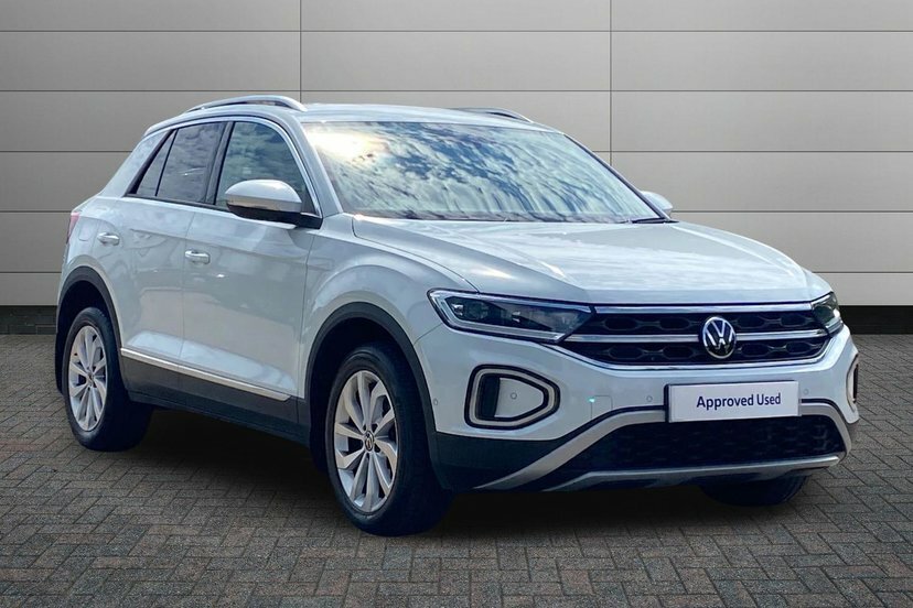 Volkswagen T-Roc 2.0 Tdi Style Suv Dsg 150 Ps White