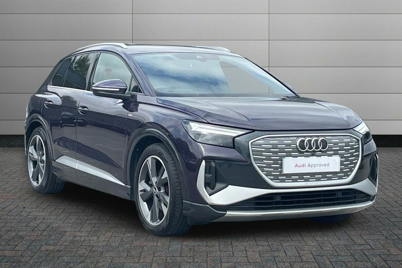 Audi Q4 E Tron 35 S Line Suv 55Kwh 170 Ps Purple