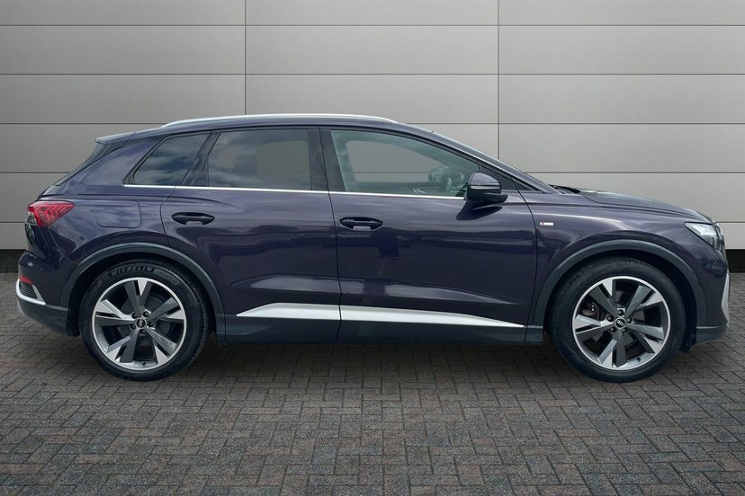 Audi Q4 E Tron 35 S Line Suv 55Kwh 170 Ps Purple #4