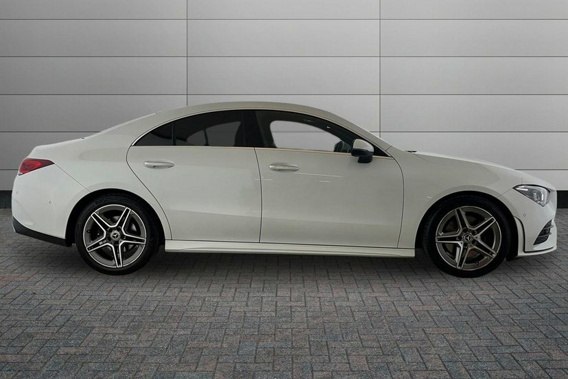 Mercedes-Benz CLA Class Cla220d Amg Line Premium Plus 2 Coupe White #3