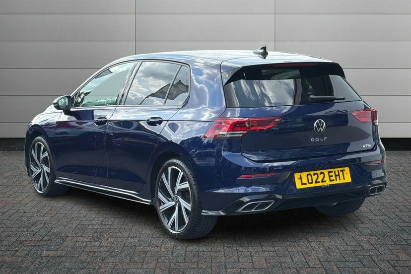 Volkswagen Golf 1.5 Etsi Mhev R-line Hatchback Hybrid D LO22EHT Blue #3