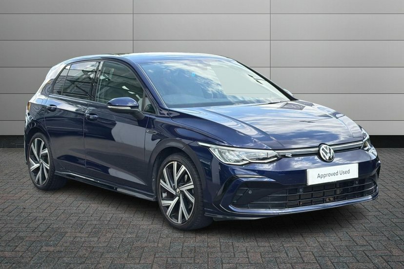 Volkswagen Golf 1.5 Etsi Mhev R-line Hatchback Hybrid D Blue