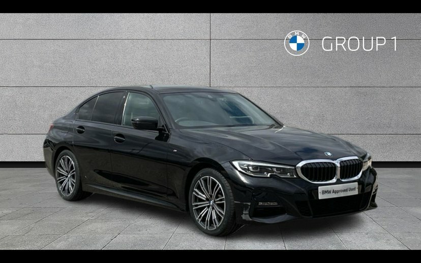 BMW 3 Series 320I Xdrive M Sport Saloon Black