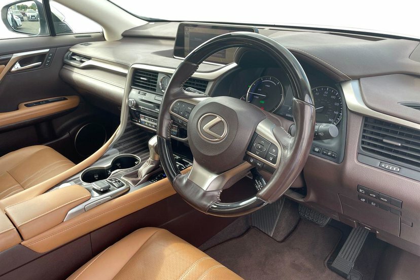 Lexus RX 3.5 450H L V6 Takumi Suv Hybrid E-cvt 4 White #6