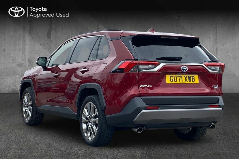 Toyota Rav 4 2.5 Vvt-h Gpf Excel Suv Hybrid Cvt 4Wd Red #4