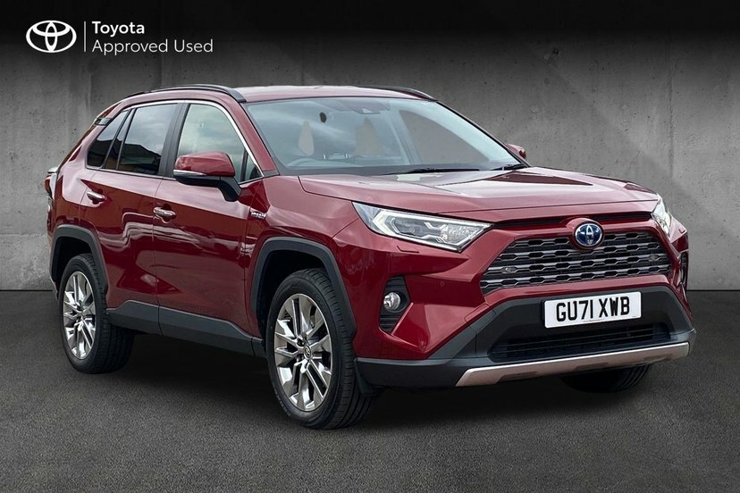 Toyota Rav 4 2.5 Vvt-h Gpf Excel Suv Hybrid Cvt 4Wd Red