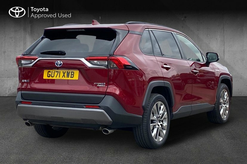 Toyota Rav 4 2.5 Vvt-h Gpf Excel Suv Hybrid Cvt 4Wd Red #2