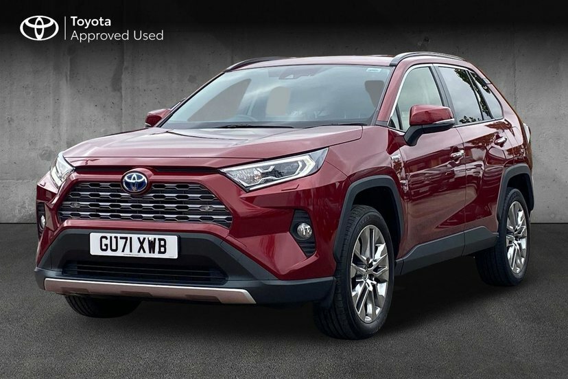Toyota Rav 4 2.5 Vvt-h Gpf Excel Suv Hybrid Cvt 4Wd Red #3