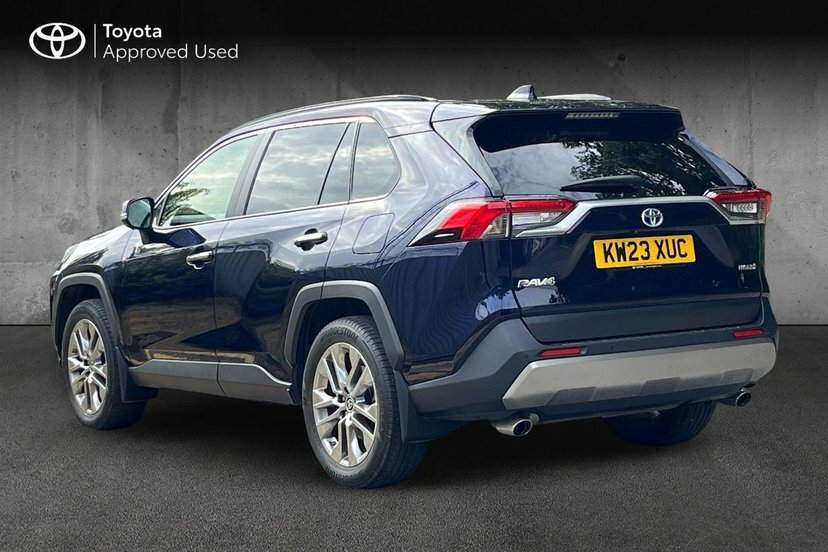 Toyota Rav 4 2.5 Vvt-h Gpf Excel Suv Hybrid Cvt 218 Blue #3