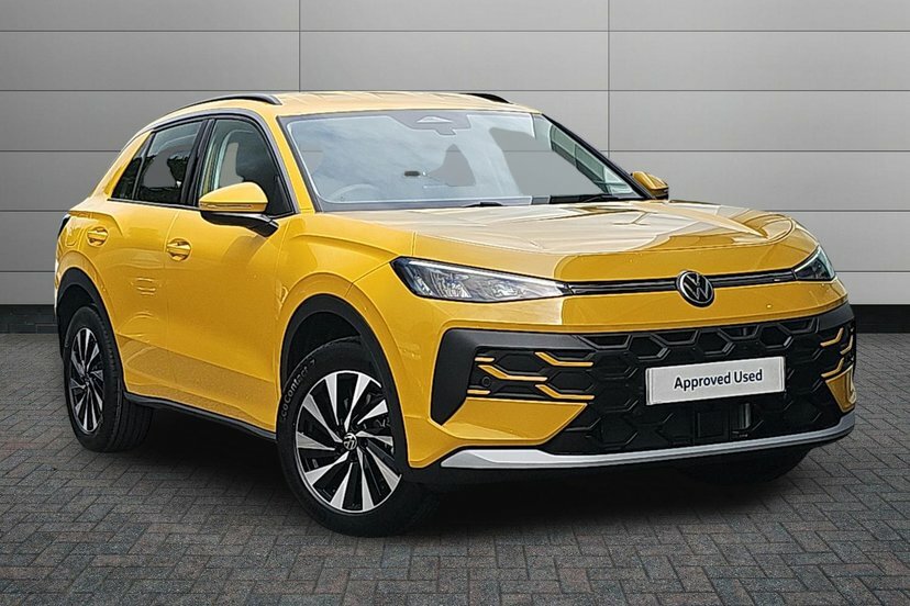 Volkswagen T-Roc 1.5 Etsi Mhev Life Suv Hybrid Dsg 116 Yellow