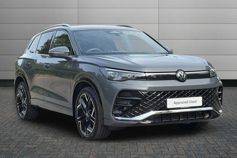 Volkswagen Tiguan 1.5 Etsi Mhev R-line Suv Hybrid Dsg 15 Grey