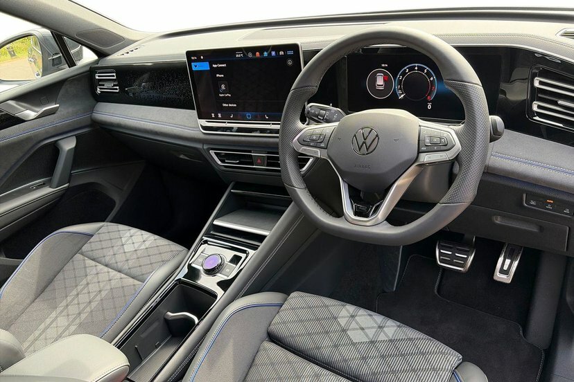 Volkswagen Tiguan 1.5 Etsi Mhev R-line Suv Hybrid Dsg 15 AE26UOD Grey #6