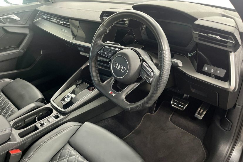Audi S3 2.0 Tfsi Black Edition Saloon S Tronic DA73UJE Grey #6