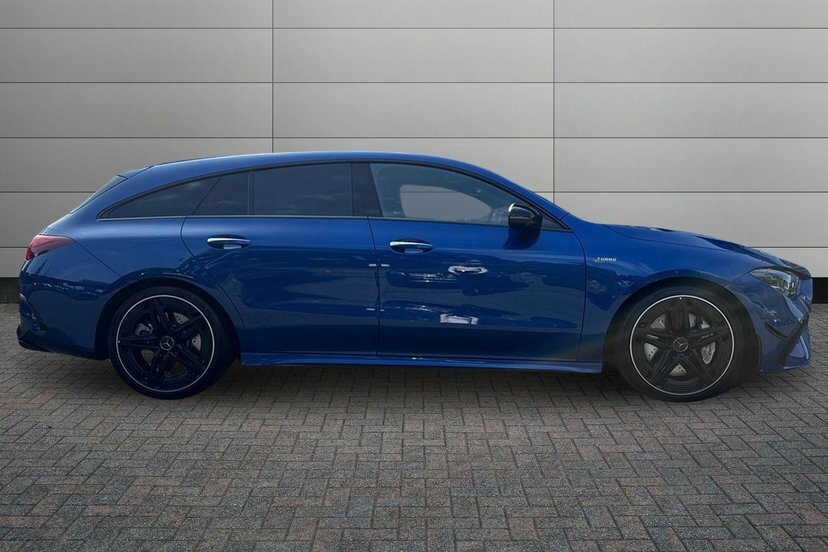 Mercedes-Benz CLA Class 2.0 Cla35h Mhev Amg Premium Plus Shooting Brake Blue #3