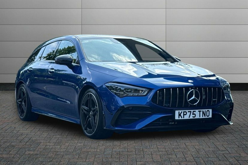 Mercedes-Benz CLA Class 2.0 Cla35h Mhev Amg Premium Plus Shooting Brake Blue