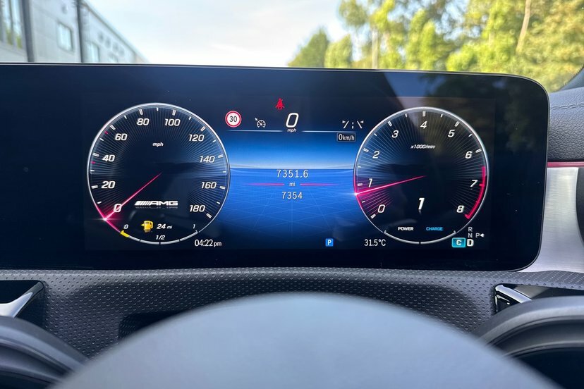 Mercedes-Benz CLA Class 2.0 Cla35h Mhev Amg Premium Plus Shooting Brake Blue #6