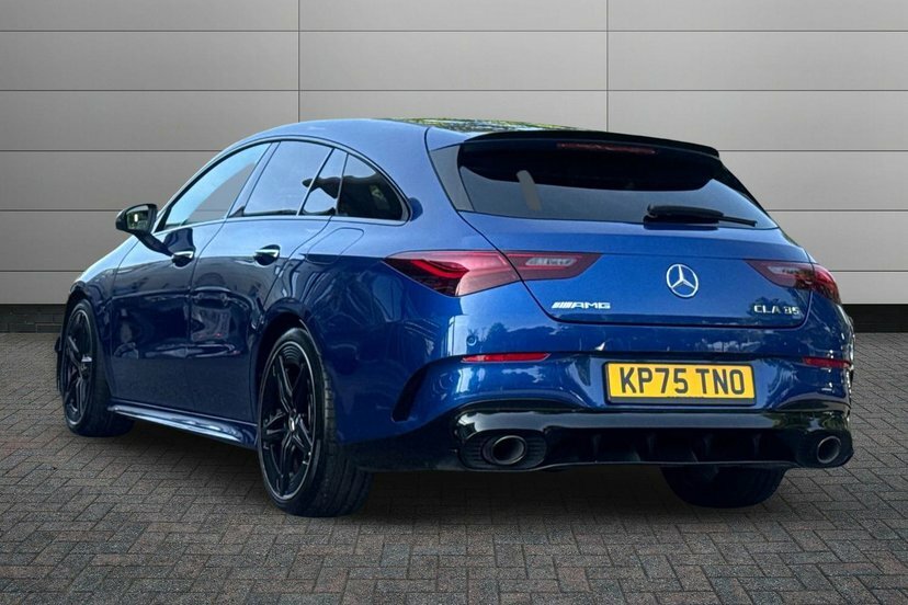 Mercedes-Benz CLA Class 2.0 Cla35h Mhev Amg Premium Plus Shooting Brake Blue #2