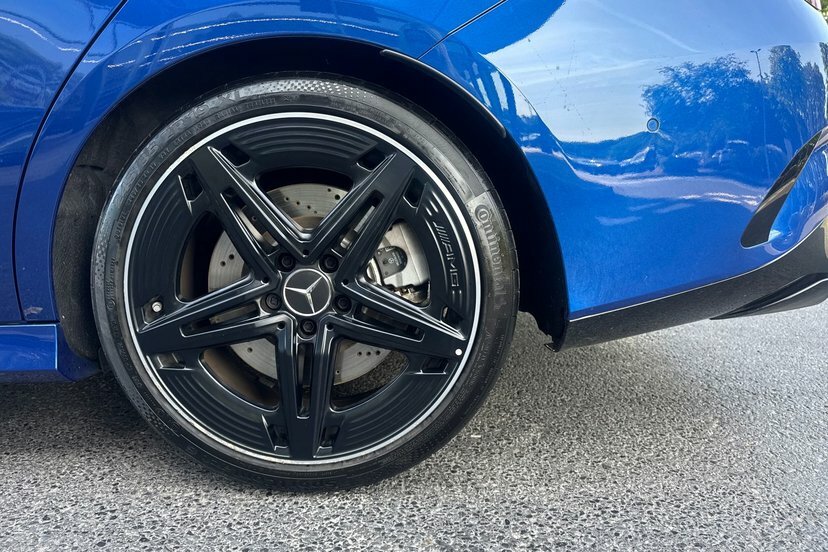 Mercedes-Benz CLA Class 2.0 Cla35h Mhev Amg Premium Plus Shooting Brake Blue #4