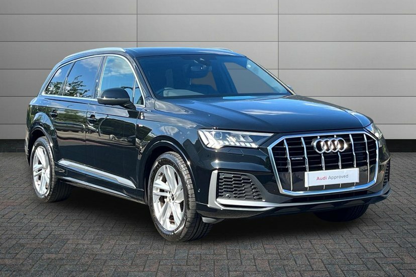 Audi Q7 3.0 Tfsi V6 55 S Line Suv Tiptronic Qua Black