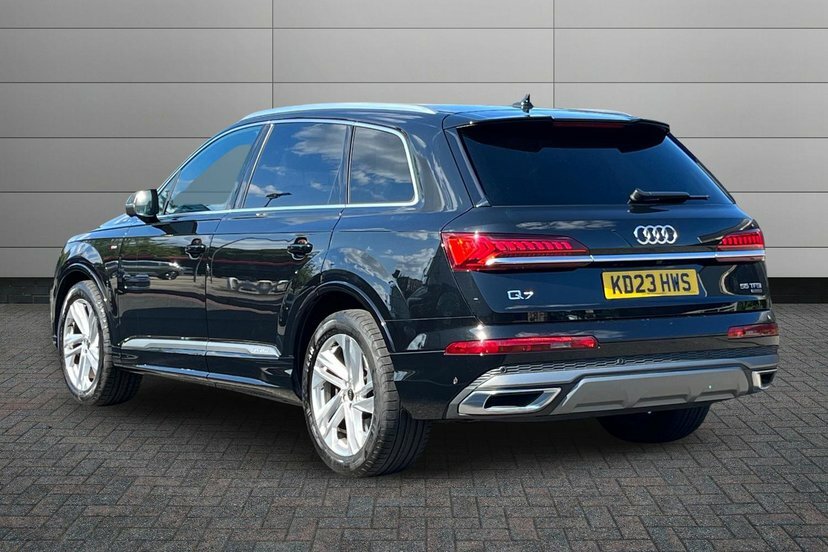 Audi Q7 3.0 Tfsi V6 55 S Line Suv Tiptronic Qua Black #3