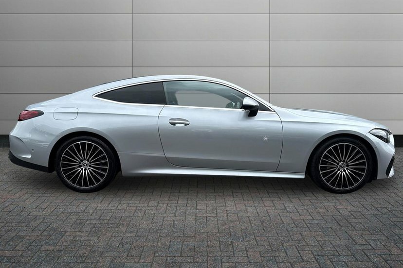 Mercedes-Benz CLE Class 2.0 Cle300h Mhev Amg Line Premium Coupe Petr Silver #3