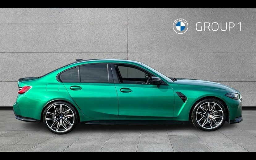BMW M3 M3 Competition Saloon Green #3