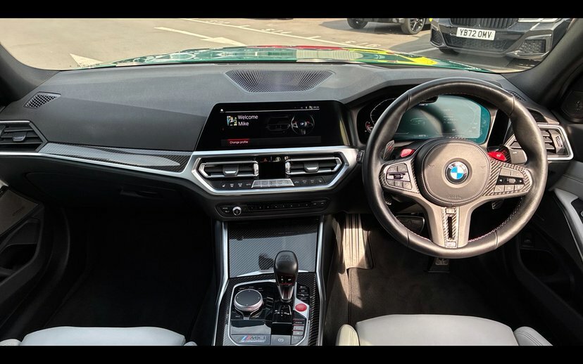 BMW M3 M3 Competition Saloon Green #4