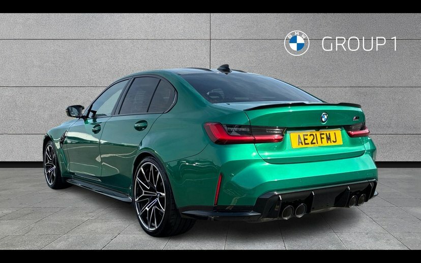 BMW M3 M3 Competition Saloon Green #2