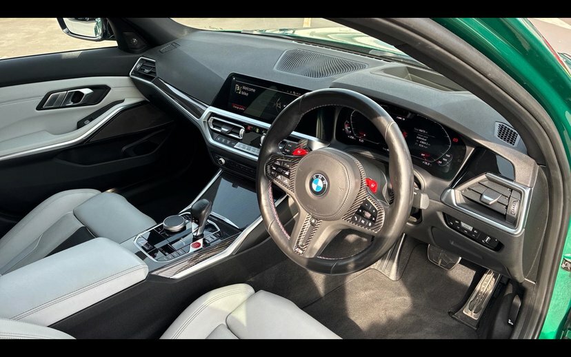 BMW M3 M3 Competition Saloon Green #6