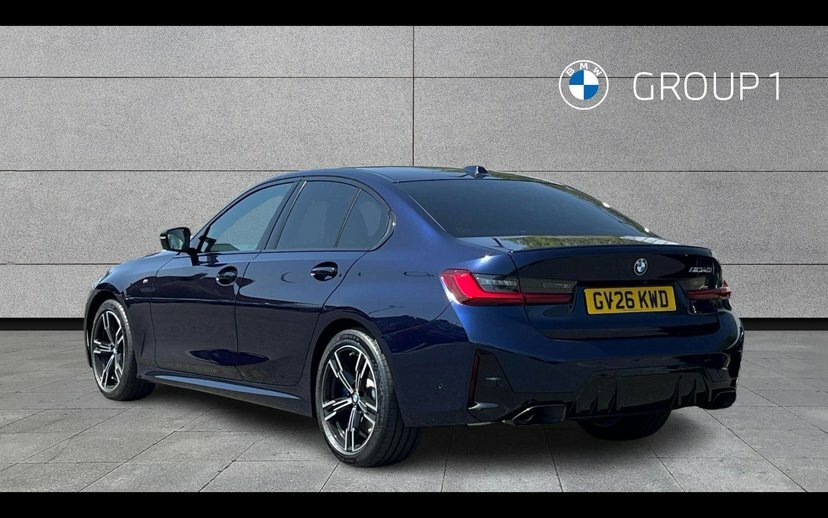 BMW 3 Series M340i Xdrive Saloon GV26KWD Blue #2