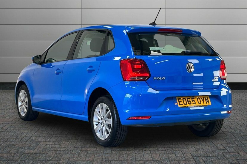 Volkswagen Polo 1.4 Tdi Bluemotion Tech Se Hatchback Ma Blue #3