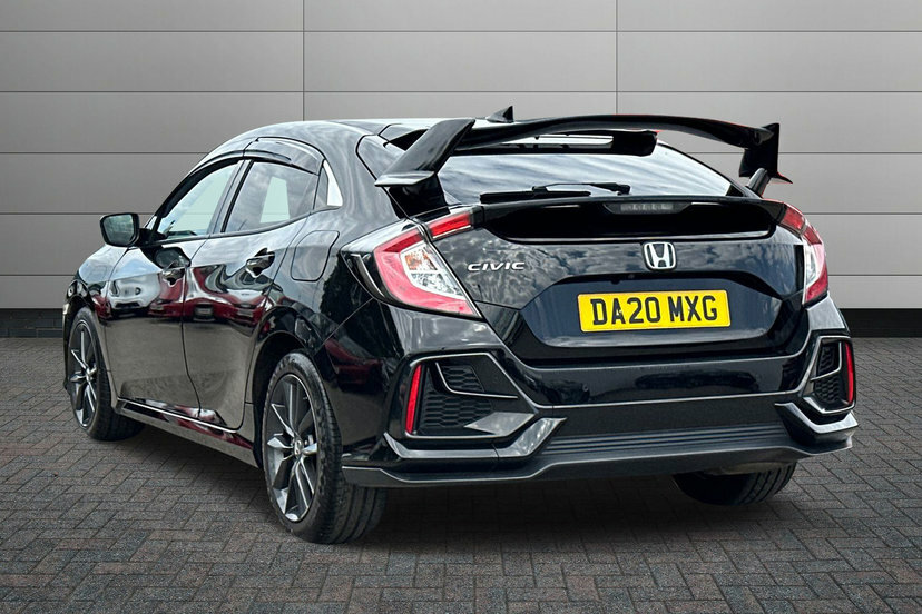 Honda Civic 1.6 I-dtec Sr Hatchback 120 Ps Black #3