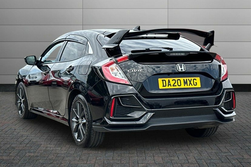 Honda Civic 1.6 I-dtec Sr Hatchback 120 Ps Black #3