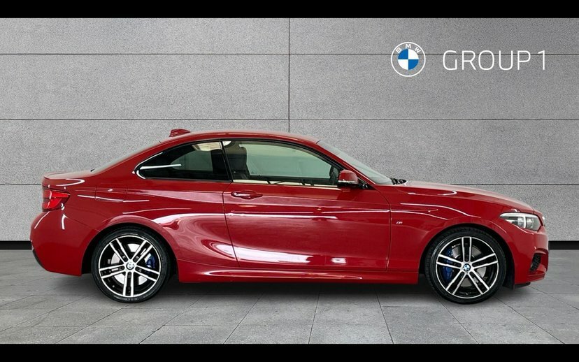 BMW 2 Series Gran Coupe 218D M Sport Coupe Red #3